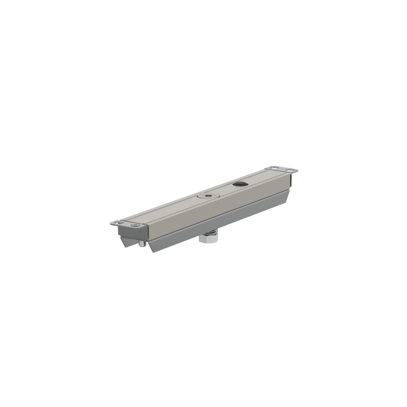MEE1 Recessed Mounting Support + Narrow-Profile Counterplate for Sliding Doors for Electromagnetic Locks