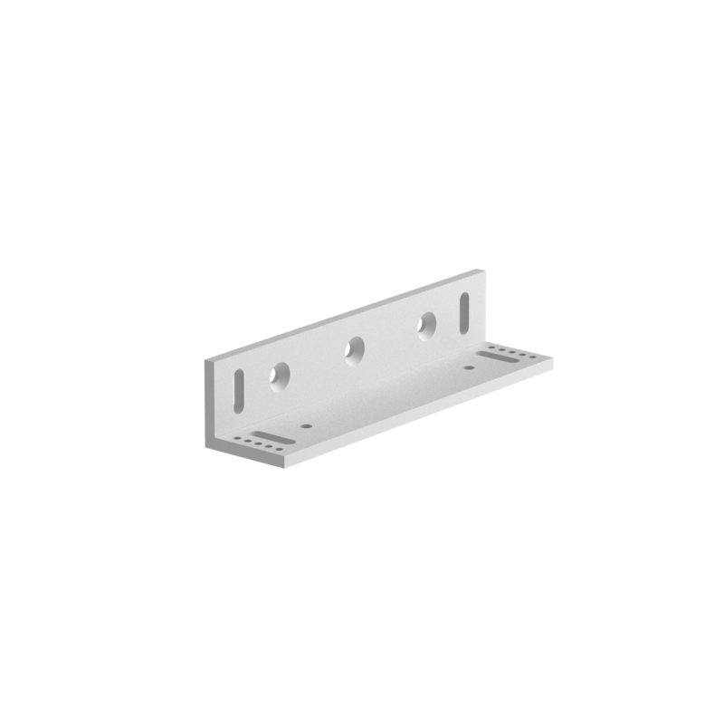 MEXL1 L-type bracket for electromagnetic locks on outward-opening doors
