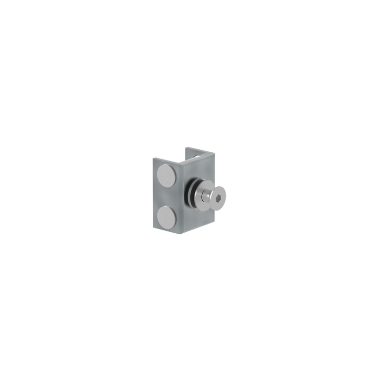 MES1 Bracket for electromagnetic locks on sliding doors