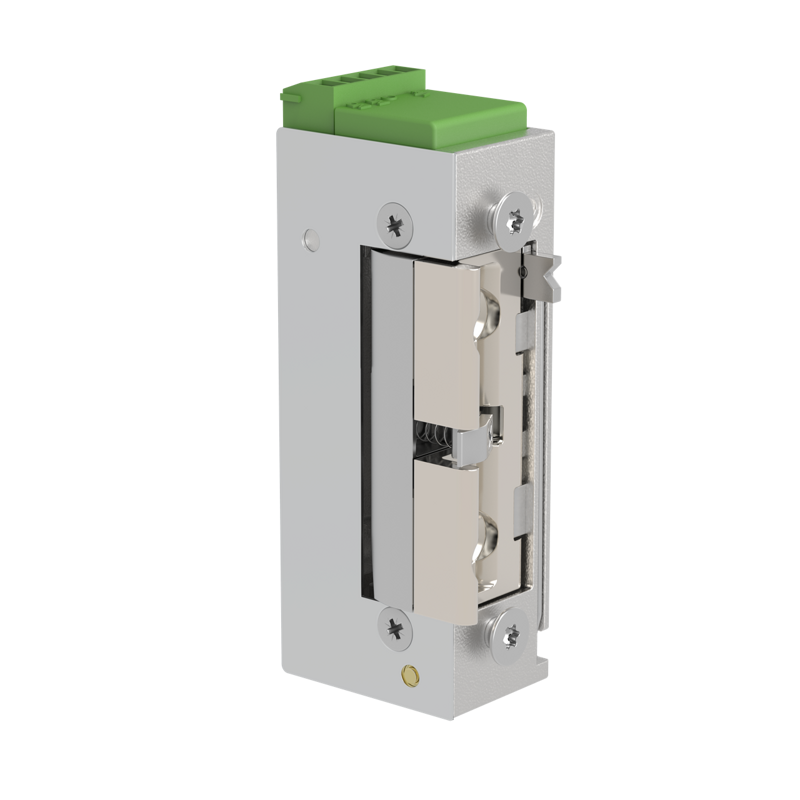 3ENZ10 Electronic Strike 8-30V AC/DC 5,800N Hold-open with monitoring and mechanical unlocking