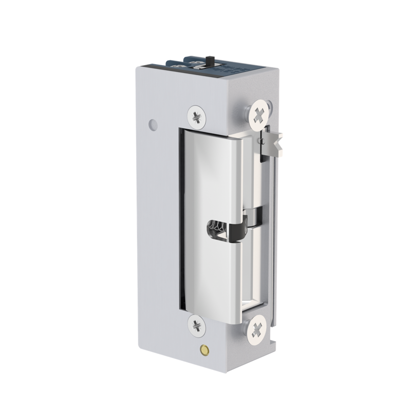 3D3W00 Electric Strike 12/24V AC/DC 8,000N Hold-open with mechanical unlocking