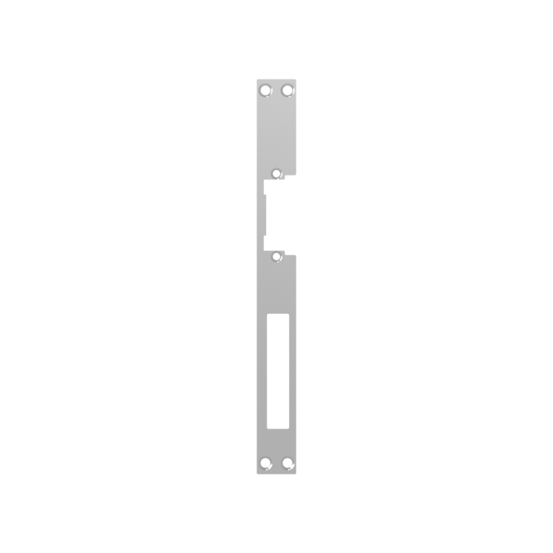 F18X Faceplate Long 250x25x3mm Inox