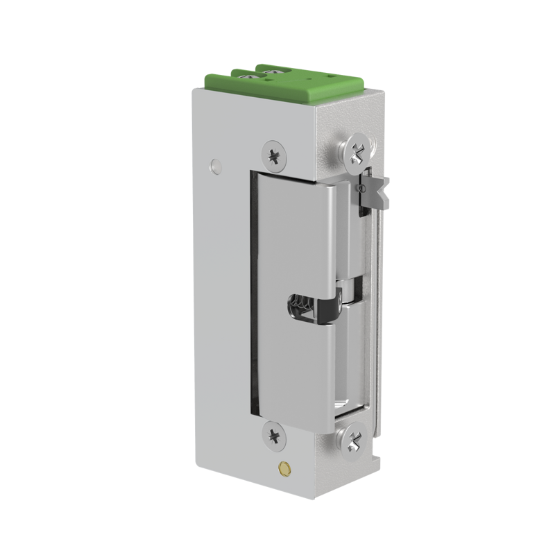3E3K00 Electronic Strike 10-30V AC/DC 8,000N Hold-open with mechanical unlocking