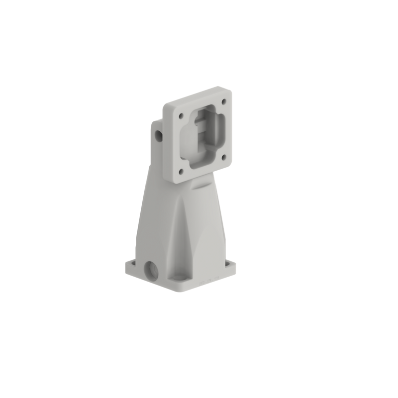 DHF02 19cm Extension with 180º rotation for surface-mounted electromagnetic locks White