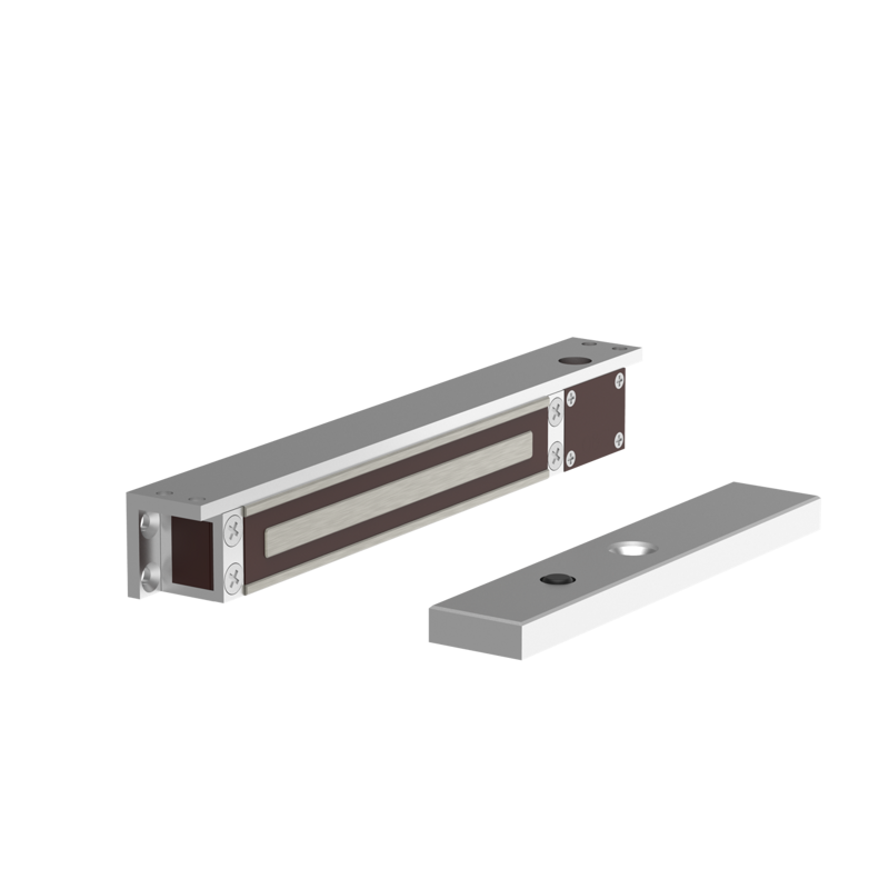 ME300SW1 Electromagnetic Lock surface mounted 2,800N 12/24V DC with door status