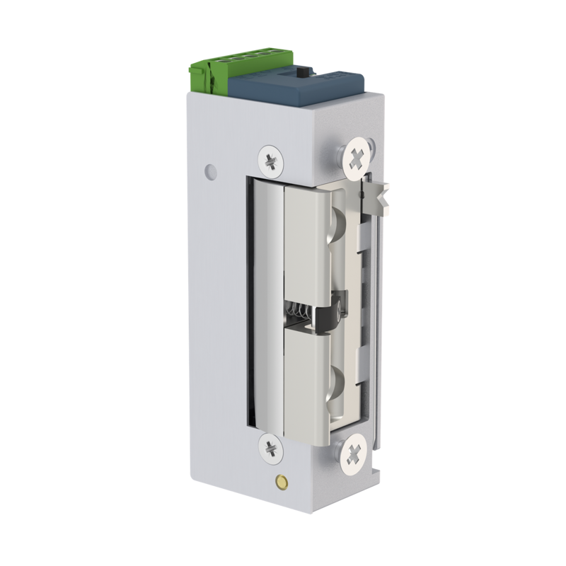 3DNW10 Electric Strike 12/24V AC/DC 5,800N Hold-open with monitoring and mechanical unlocking