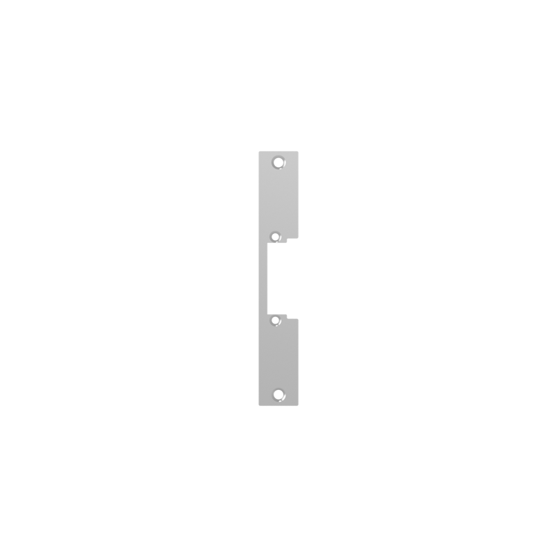 D16X Faceplate Short 160x25x3mm Inox