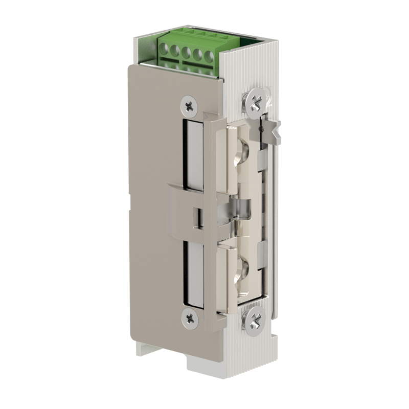 8E1V21 Electronic Strike 10-30V AC/DC 6,000N Fail-Secure with mechanical unlocking