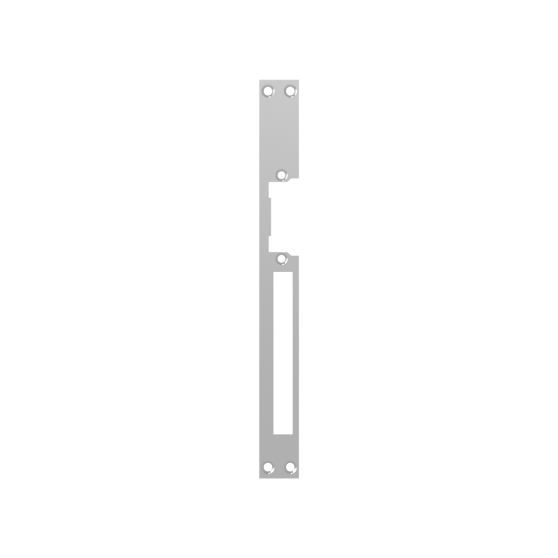 F95X Faceplate Long 250x25x3mm Inox