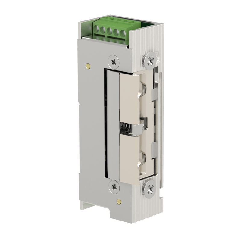 8E7V10 Electronic Strike 10-30V AC/DC 6,000N Fail-Secure with double monitoring