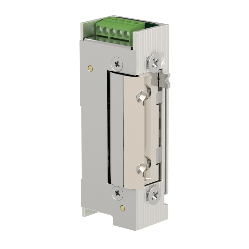 8EBV50 Electronic Strike 10-30V AC/DC 6,000N Internal Hold-open with mechanical unlocking