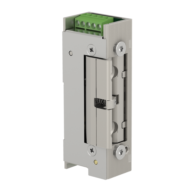 8EF6V10 Electronic Strike Fire/Smoke 10-30V AC/DC 9,000N Fail-Secure with monitoring