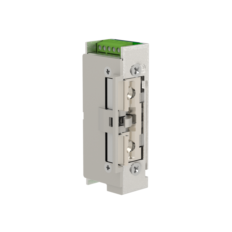 8EMMV21 Electronic Strike 10-30V AC/DC 9,000N Hold-open with monitoring