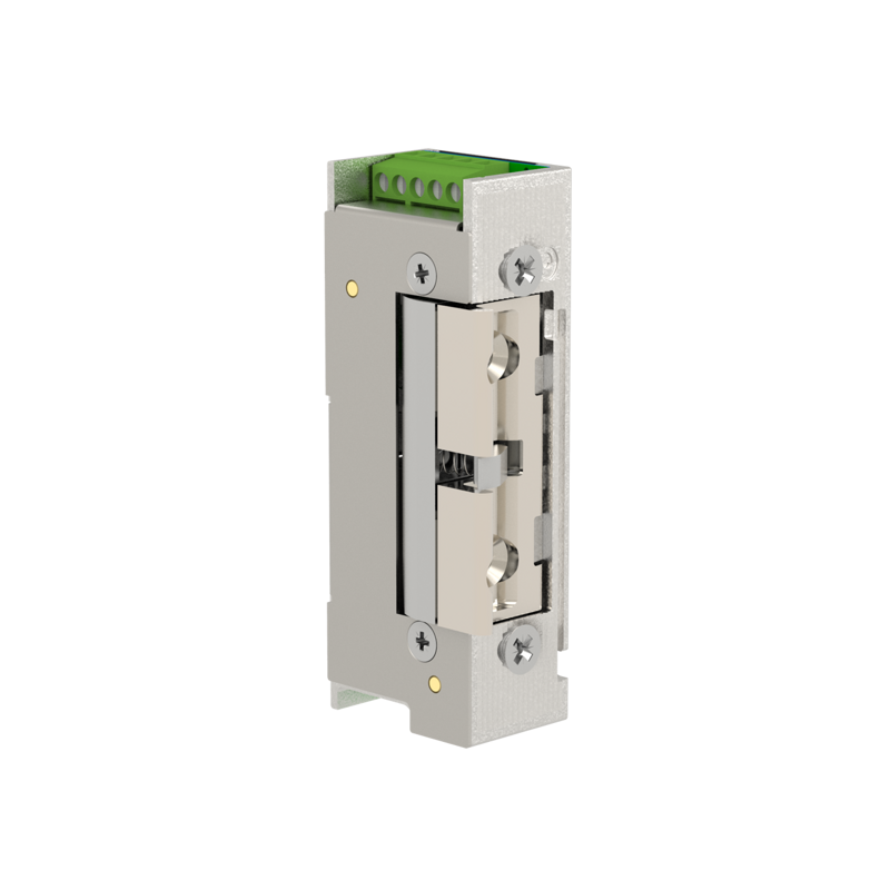 8EMMV10 Electronic Strike 10-30V AC/DC 9,000N Hold-open with monitoring