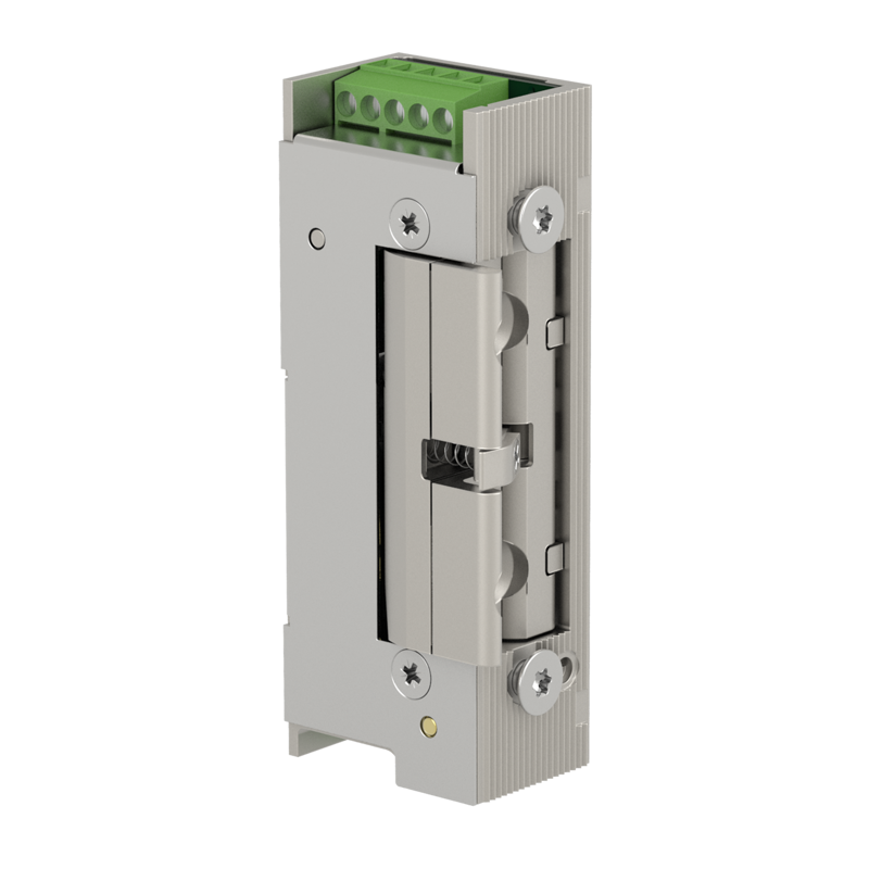 8EM7V10 Electronic Strike 10-30V AC/DC 9,000N Fail-Secure with double monitoring