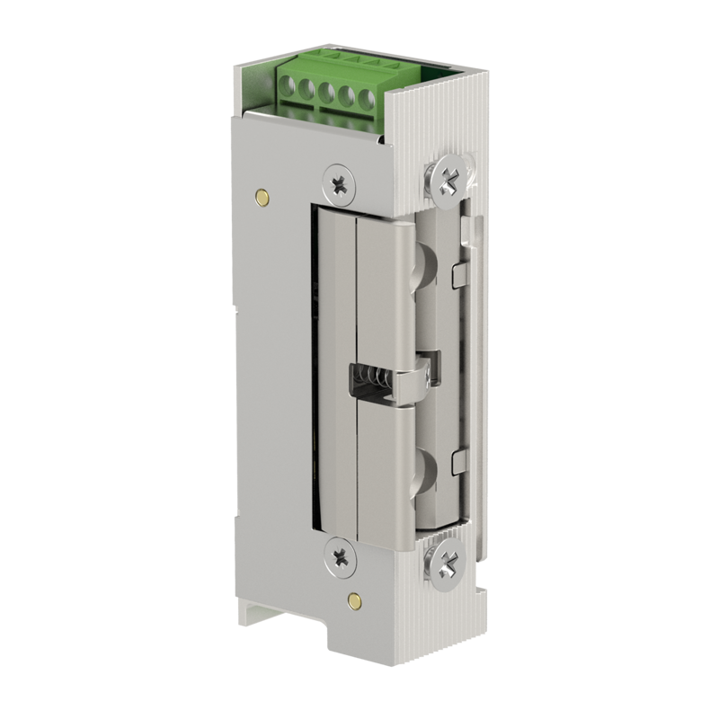8ES6V10 Electronic Strike 10-30V AC/DC 8,000N Fail-Secure with monitoring