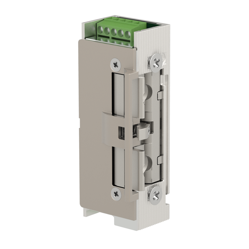 8ES6V21 Electronic Strike 10-30V AC/DC 8,000N Fail-Secure with monitoring