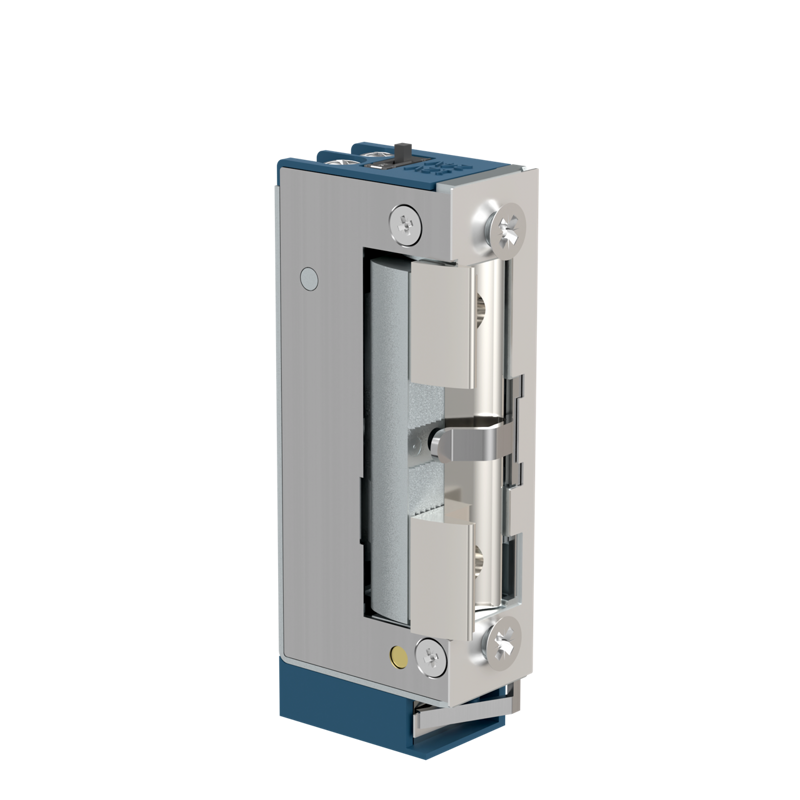 5DK6W30 Electric Strike Smoke 12/24V AC/DC 5,800N Fail-Secure with monitoring