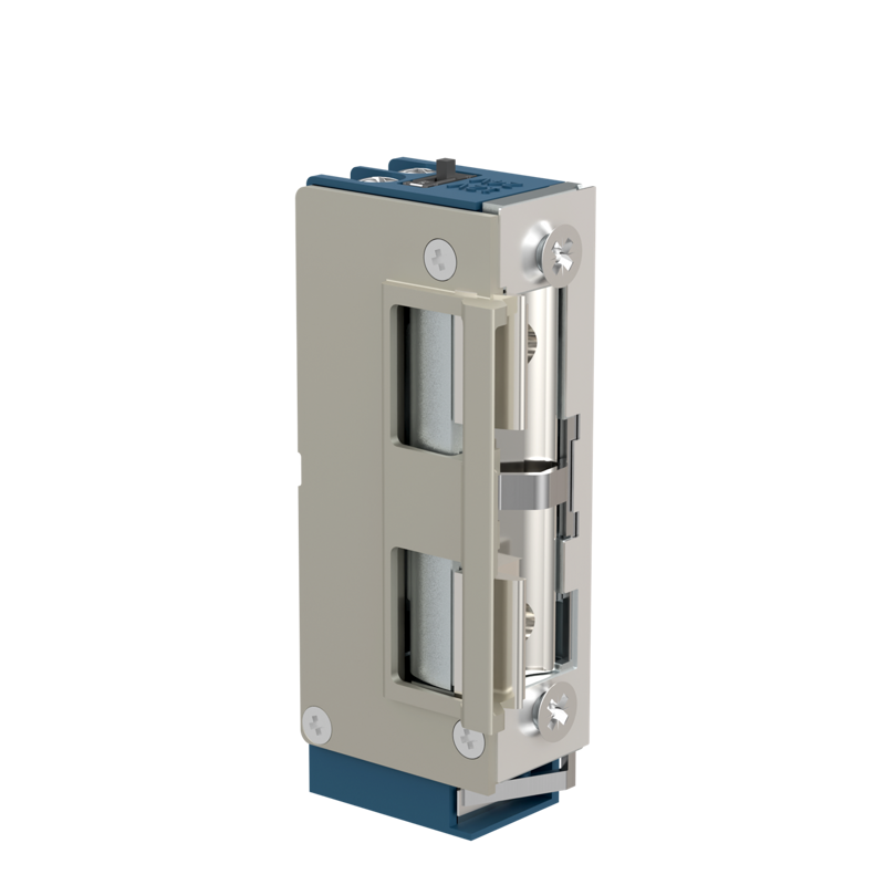 5DK6W31 Electric Strike Smoke 12/24V AC/DC 5,800N Fail-Secure with monitoring
