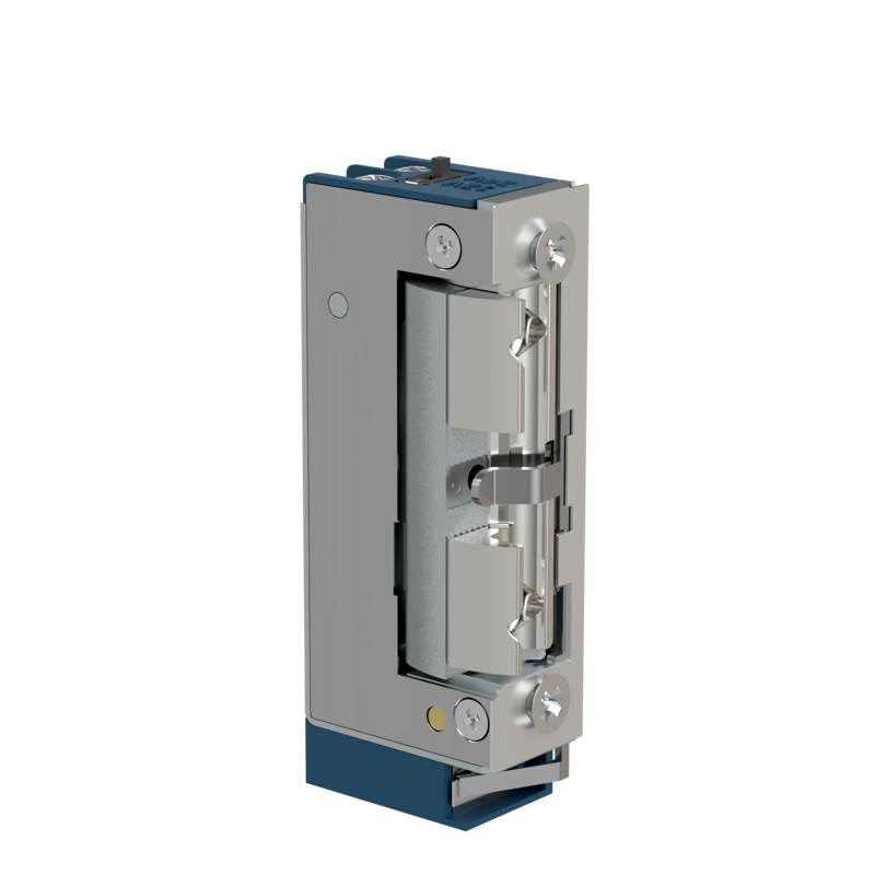 5DK6W50 Electric Strike Smoke 12/24V AC/DC 5,800N Fail-Secure with monitoring
