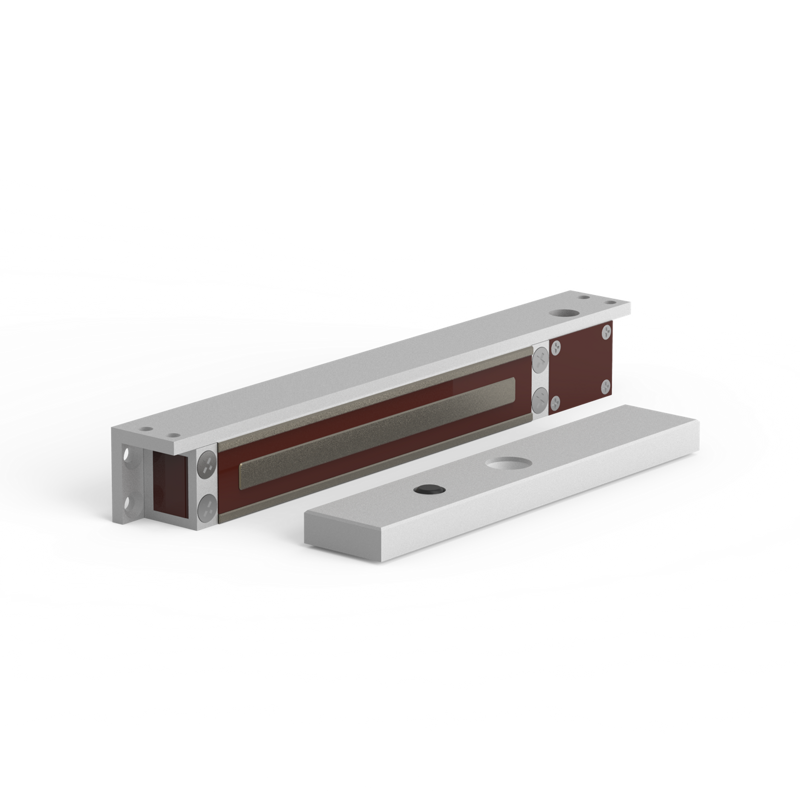 ME300SW2 Electromagnetic Lock surface mounted 2,800N 12/24V DC with door status LED